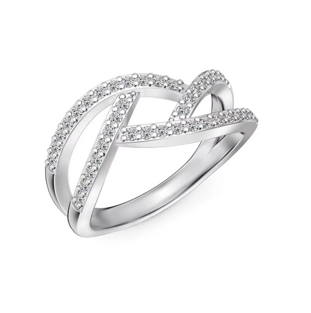 RINGS - Moonlight Geometric Interlock