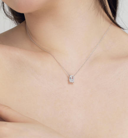 NECKLACES - Moon rectangle