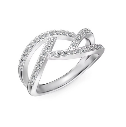 RINGS - Moonlight Geometric Interlock