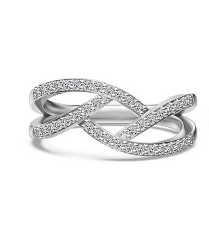 RINGS - Moonlight Geometric Interlock