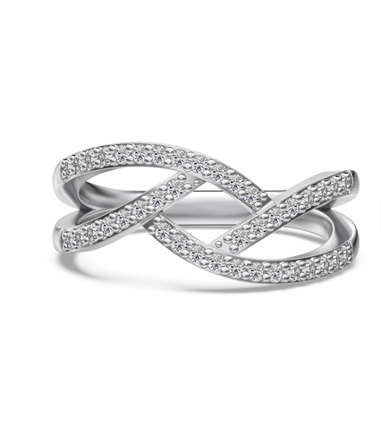 RINGS - Moonlight Geometric Interlock