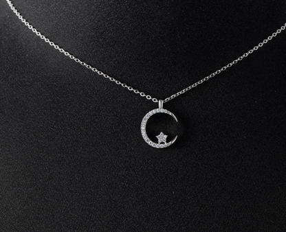 NECKLACES - Moon with star